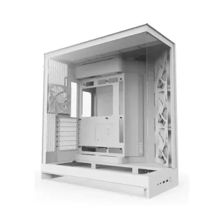 NZXT H9 Flow ATX Beyaz Temperli Cam 4 Fanlı Bilgisayar Kasası