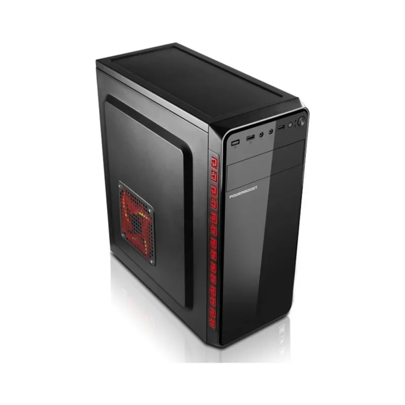PowerBoost VK-1625 E-ATX Siyah 1 Fanlı 350W PSU Bilgisayar Kasası