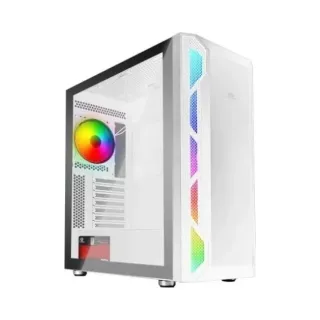 PowerBoost PB-P3701 ATX Siyah Temperli Cam 4 ARGB Fanlı 650W PSU Bilgisayar Kasası