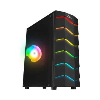 Rampage ARC-X ATX Siyah Temperli Cam 1 RGB Fanlı Bilgisayar Kasası