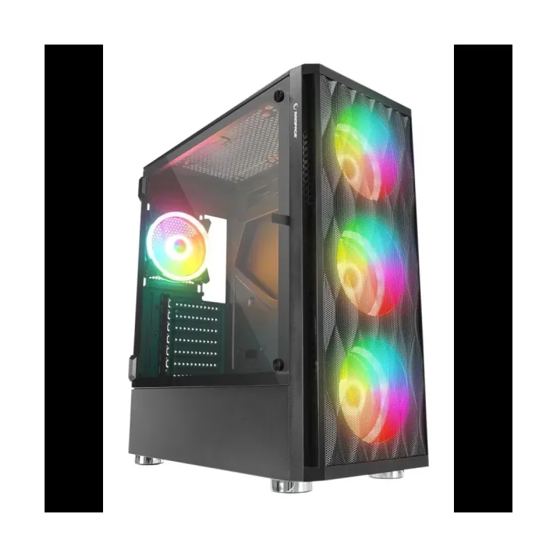 Rampage X-Horse E-ATX Siyah Temperli Cam 4 RGB Fanlı 850W PSU Bilgisayar Kasası