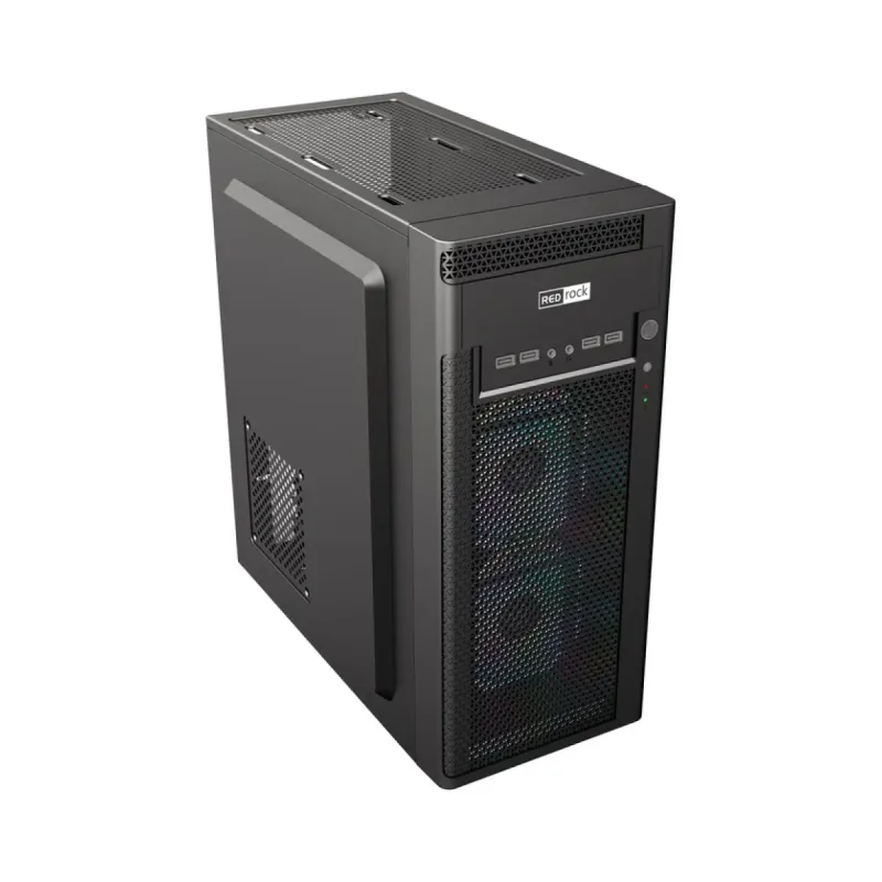 Redrock T815BB ATX Siyah Fansız 500W PSU Bilgisayar Kasası
