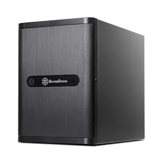 SilverStone DS380 Mini DTX Siyah Bilgisayar Kasası