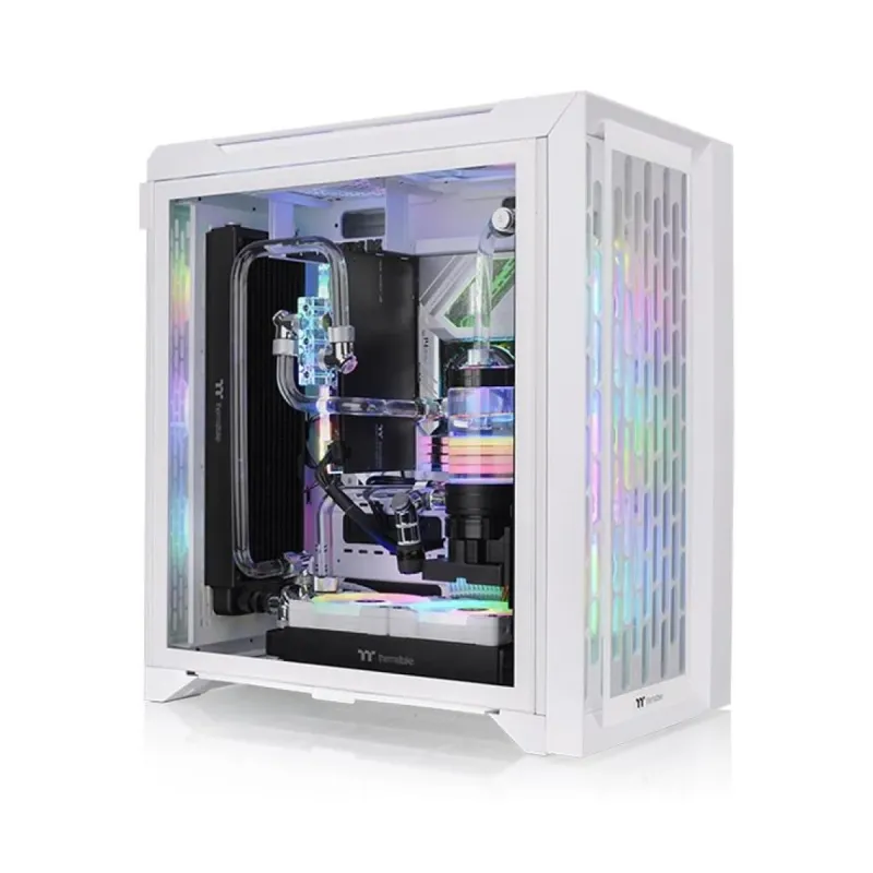 Thermaltake CTE C700 TG ARGB E-ATX Beyaz Temperli Cam 3 ARGB Fanlı Bilgisayar Kasası