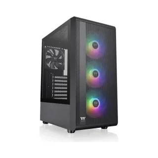 Thermaltake S200 TG ATX Siyah Temperli Cam 3 ARGB Fanlı 550W PSU Bilgisayar Kasası