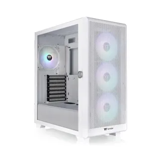 Thermaltake S250 TG E-ATX Beyaz Temperli Cam 4 ARGB Fanlı 750W PSU Bilgisayar Kasası