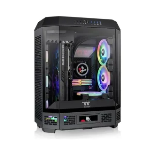 Thermaltake The Tower 600 ATX Mor Temperli Cam 2 Fanlı Bilgisayar Kasası