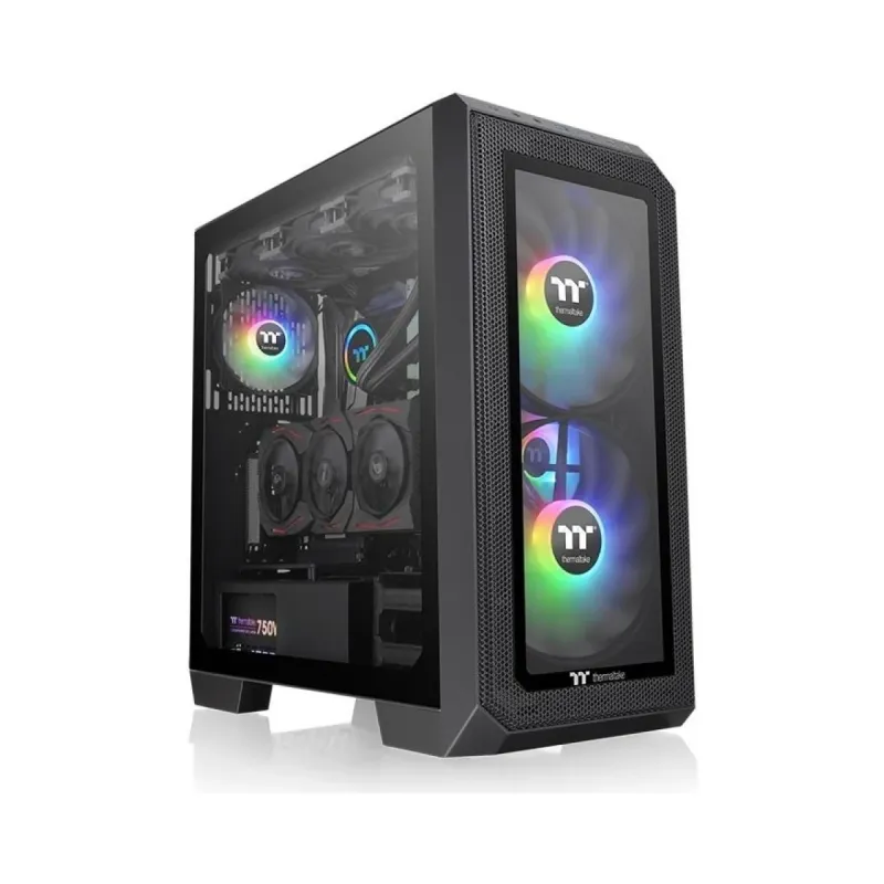 Thermaltake View 300MX E-ATX Siyah Temperli Cam 3 ARGB Fanlı Bilgisayar Kasası