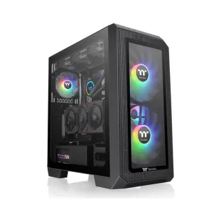 Thermaltake View 300MX E-ATX Siyah Temperli Cam 3 ARGB Fanlı Bilgisayar Kasası