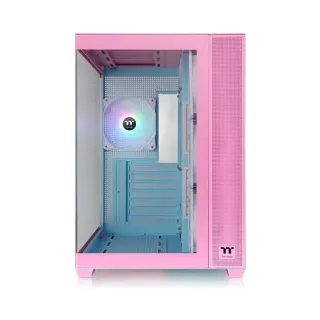 Thermaltake View 380 ARGB ATX Pembe Temperli Cam 4 ARGB Fanlı 850W PSU Bilgisayar Kasası