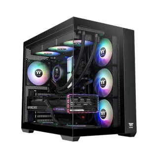 Thermaltake View 380 ARGB ATX Siyah Temperli Cam 4 ARGB Fanlı 850W PSU Bilgisayar Kasası