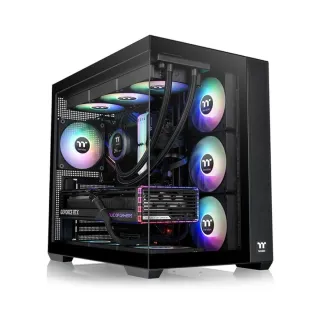 Thermaltake View 380 ARGB ATX Siyah Temperli Cam 4 ARGB Fanlı Bilgisayar Kasası