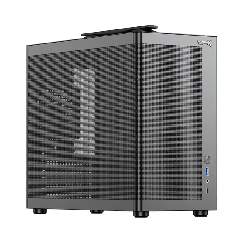 Turbox Mesh Micro ATX Siyah 1 Fanlı 300W PSU Bilgisayar Kasası