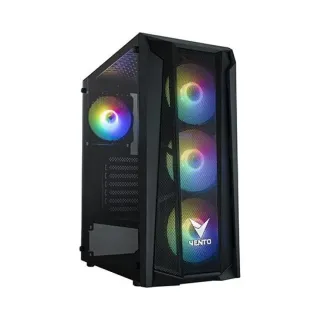 Vento VG15FE ATX Siyah Temperli Cam 4 RGB Fanlı Bilgisayar Kasası