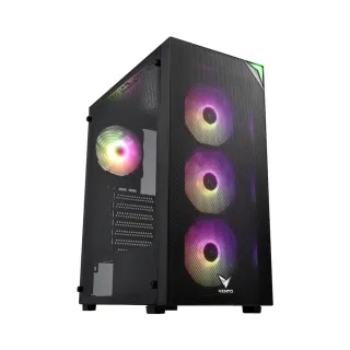 Vento VG3400S ATX Siyah Temperli Cam 4 RGB Fanlı 650W PSU Bilgisayar Kasası