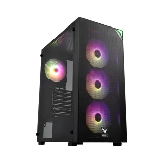 Vento VG3400S ATX Siyah Temperli Cam 4 RGB Fanlı Bilgisayar Kasası
