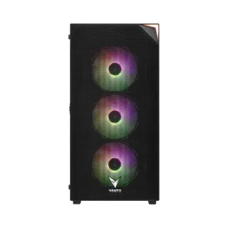 Vento VG4200S E-ATX Siyah Temperli Cam 4 RGB Fanlı 750W PSU Bilgisayar Kasası