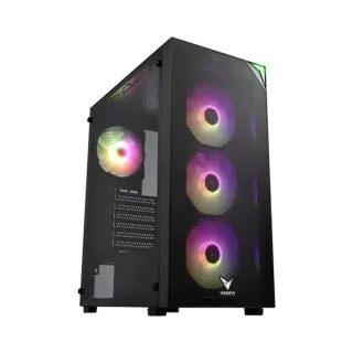 Vento VG4200S E-ATX Siyah Temperli Cam 4 RGB Fanlı 850W PSU Bilgisayar Kasası