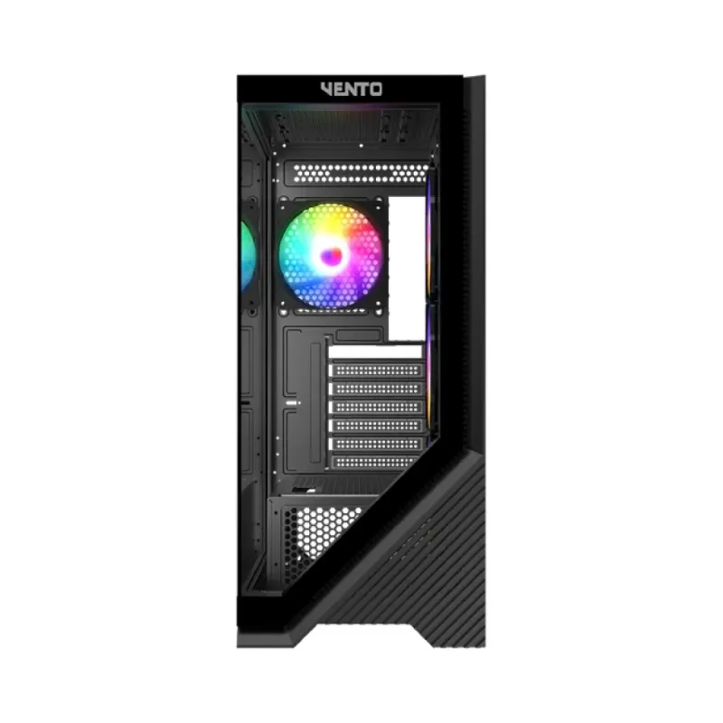 Vento VG4202FL ATX Siyah Temperli Cam 4 RGB Fanlı Bilgisayar Kasası