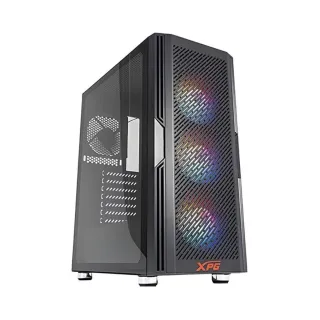 XPG K Mesh E-ATX Siyah Temperli Cam 4 Rainbow Fanlı 750W PSU Bilgisayar Kasası