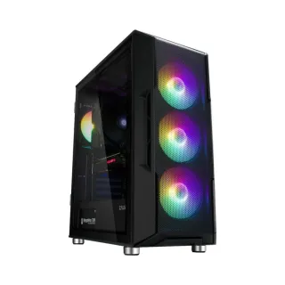 Zalman I3 Neo ATX Siyah Temperli Cam 4 RGB Fanlı Bilgisayar Kasası