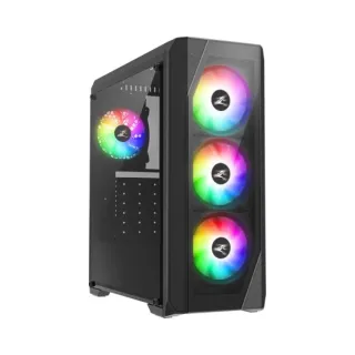 Zalman N5 TF ATX Siyah Temperli Cam 4 RGB Fanlı Bilgisayar Kasası