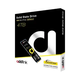 addlink S95 4 TB M.2 2280 PCIe 4.0 x4 NVMe 7400 MB/s SSD