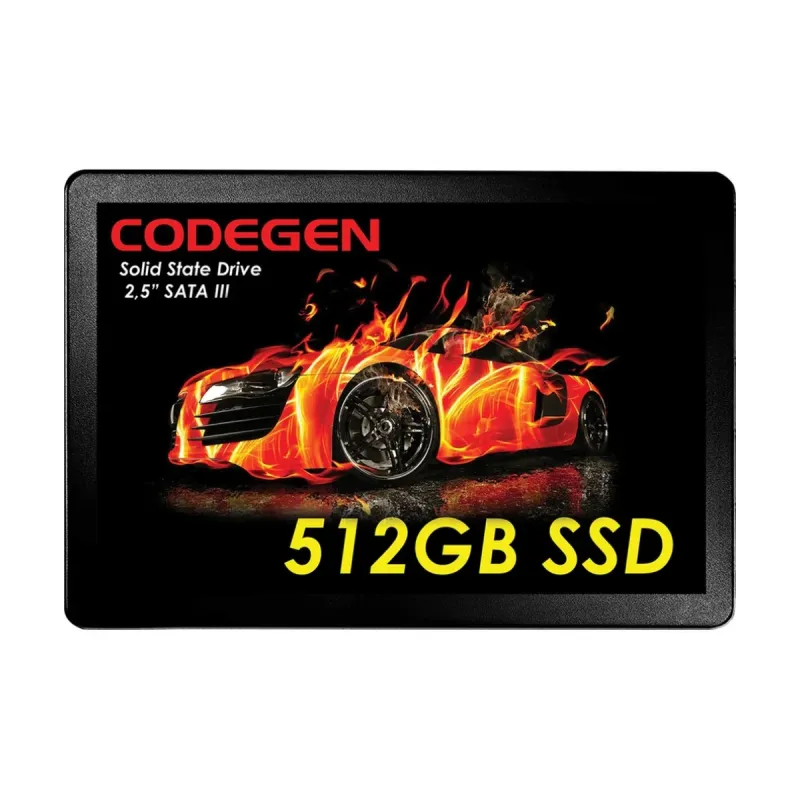 Codegen CDG--SSD25 512 GB 2.5 İnç SATA 3 SSD