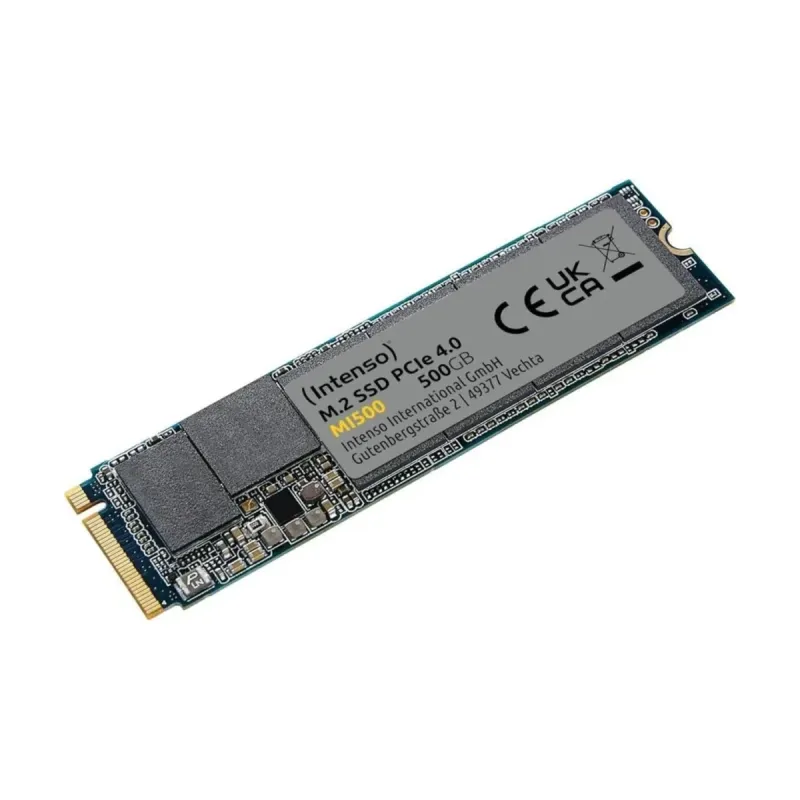 Intenso MI500 500 GB M.2 2280 PCIe 4.0 x4 NVMe 5300 MB/s Soğutucusuz SSD