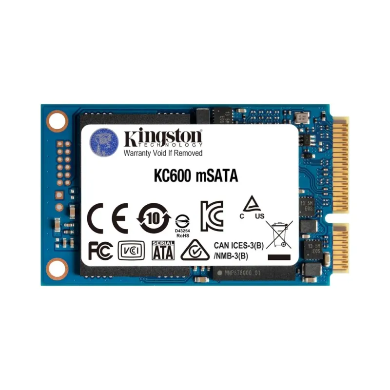 Kingston KC600 256 GB mSATA SSD