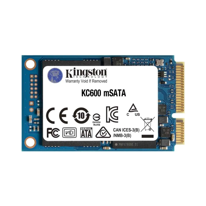 Kingston KC600 512 GB mSATA SSD