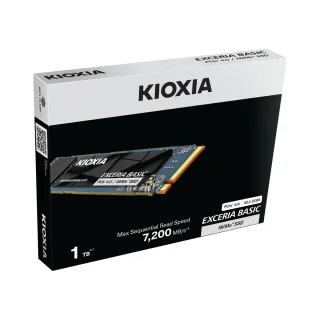Kioxia Exceria Basic 1 TB M.2 2280 PCIe 4.0 x4 NVMe 7200 MB/s Soğutucusuz SSD
