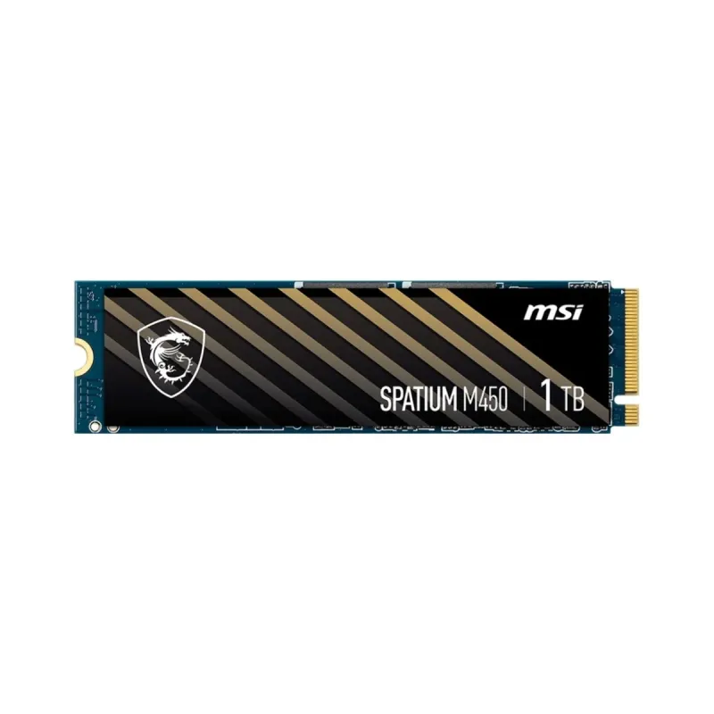 MSI Spatium M450 1 TB M.2 2280 PCIe 4.0 x4 NVMe 3600 MB/s SSD
