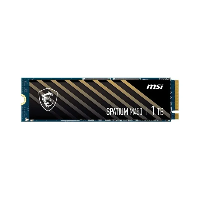MSI Spatium M450 V1 1 TB M.2 2280 PCIe 4.0 x4 NVMe 3400 MB/s SSD