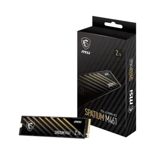 MSI Spatium M461 2 TB M.2 2280 PCIe 4.0 x4 NVMe 5000 MB/s SSD