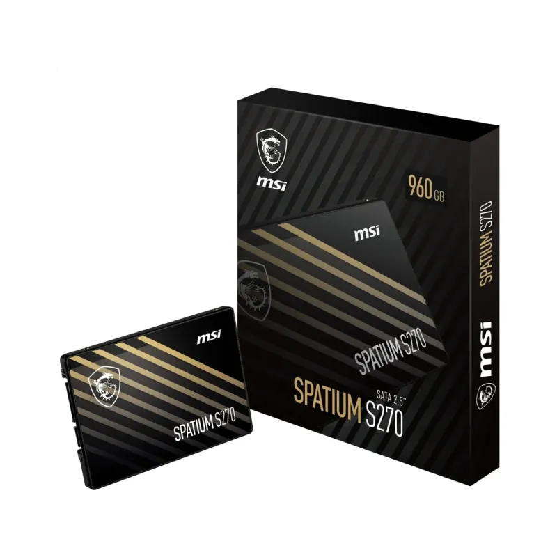 MSI Spatium S270 960 GB 2.5 İnç SATA 3 SSD
