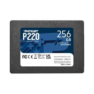 Patriot P220 256 GB 2.5 İnç SATA 3 SSD