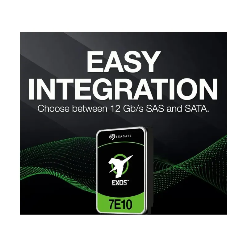 Seagate Exos 7E10 8 TB 3.5 İnç SATA 3 7200 RPM HDD