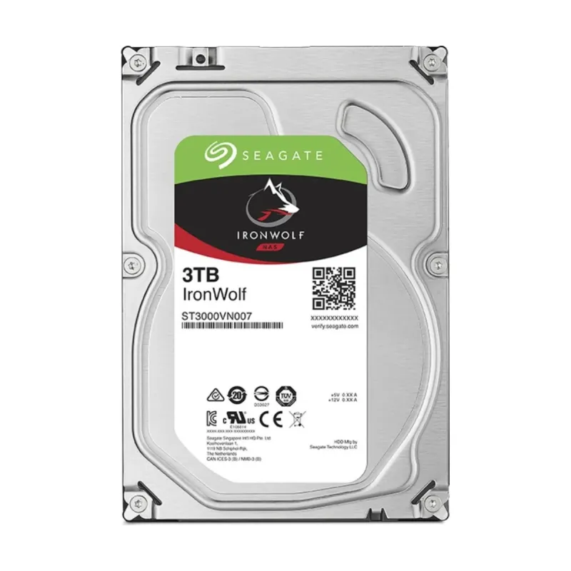 Seagate IronWolf 3 TB 3.5 İnç SATA 3 5900 RPM HDD