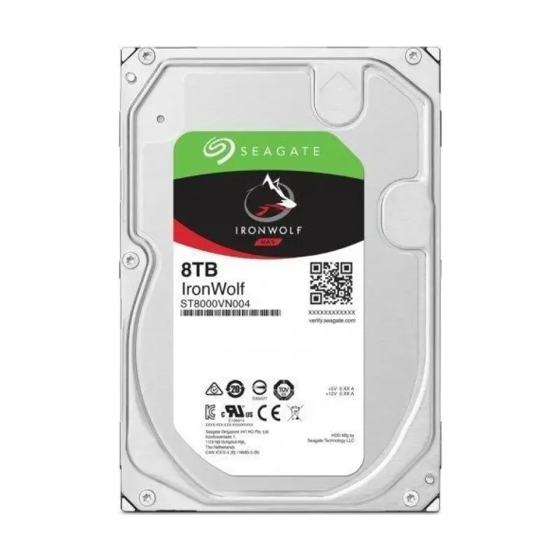 Seagate IronWolf 8 TB 3.5 İnç SATA 3 7200 RPM ST8000VN004 HDD