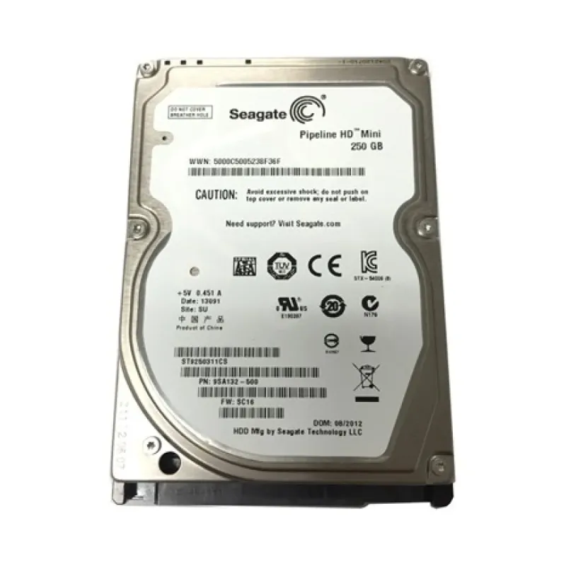 Seagate Pipeline HD 250 GB 2.5 İnç SATA 2 5400 RPM HDD
