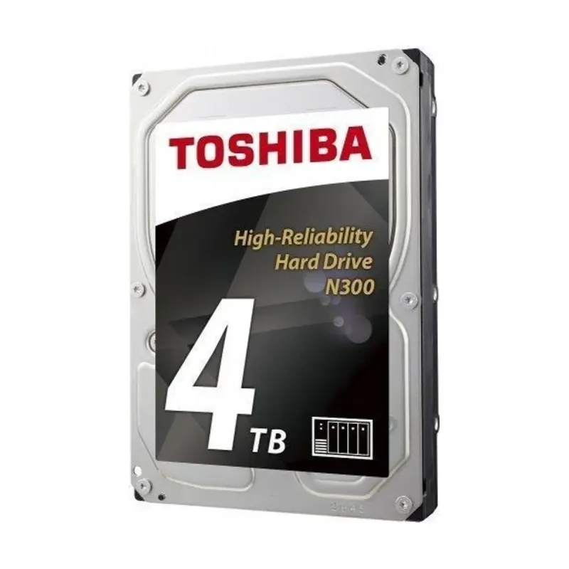 Toshiba N300 4 TB 3.5 İnç SATA 3 7200 RPM NAS HDWG440UZSVA HDD