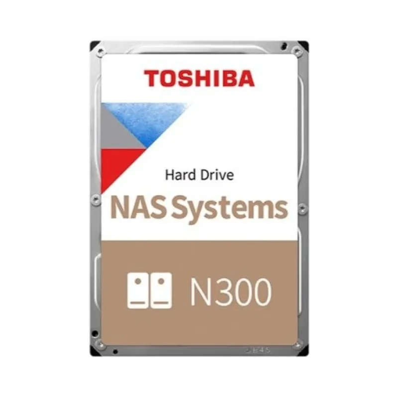 Toshiba NAS N300 12 TB 3.5 İnç SATA 3 7200 RPM HDWG51CUZSVA HDD