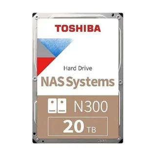 Toshiba NAS N300 20 TB 3.5 İnç SATA 3 7200 RPM HDD