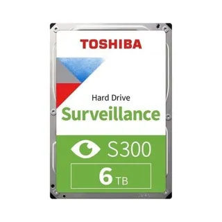 Toshiba S300 6 TB 3.5 İnç SATA 3 7200 RPM Surveillance HDD