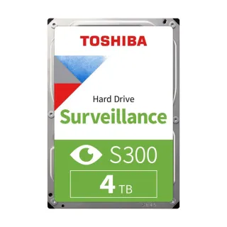 Toshiba S300 4 TB 3.5 İnç SATA 3 5400 RPM Surveillance HDWT840UZSVA HDD