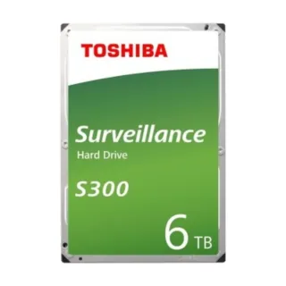 Toshiba S300 6 TB 3.5 İnç SATA 3 5400 RPM Surveillance HDD