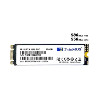 TwinMOS NGFFEGBM2280 256 GB M.2 2280 SATA III 580 MB/s SSD