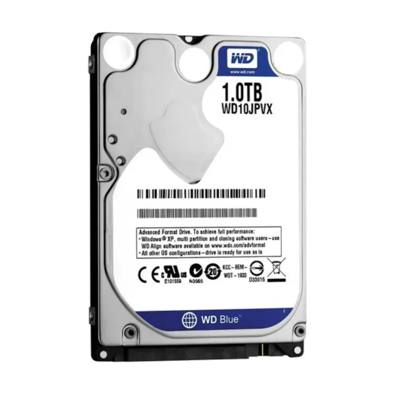 WD Blue Mobile 1 TB 2.5 İnç SATA 3 5400 RPM WD10JPVX HDD