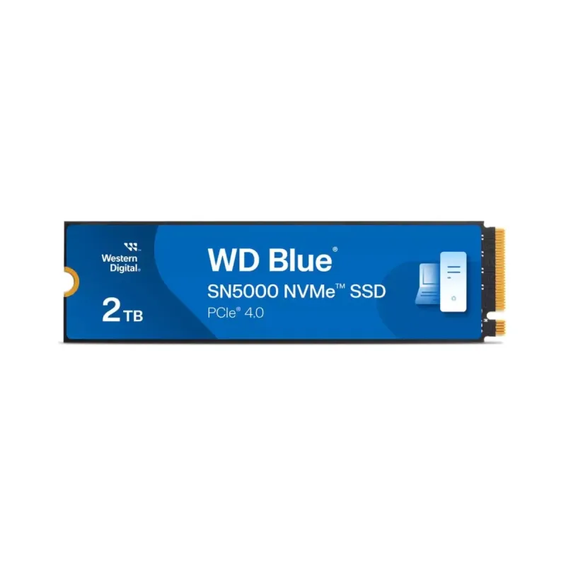 WD Blue SN5000 2 TB M.2 2280 PCIe 4.0 x4 NVMe 5150 MB/s Soğutucusuz SSD